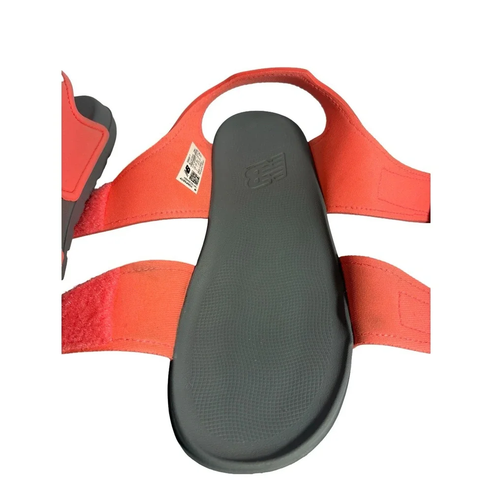 New Balance Kids' Adjustable Star Pattern Coral Sandals Sz 2‎
